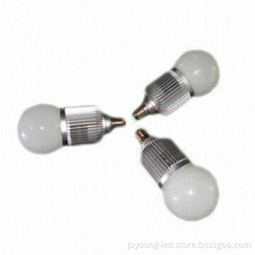 LED bulb lamp with 3 years warranty, ultra-brightness, 220 AC Voltage